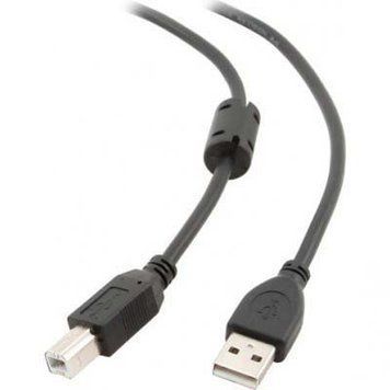 Кабель USB2.0 AM/BM, 3 м, ферритовый фильтр, UF-AMBM-10 UF-AMBM-10 фото