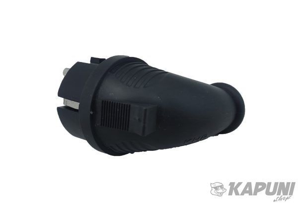 Вилка з боковим вводом з/к RUBBER IP44 TNSy TNSy5000073 фото