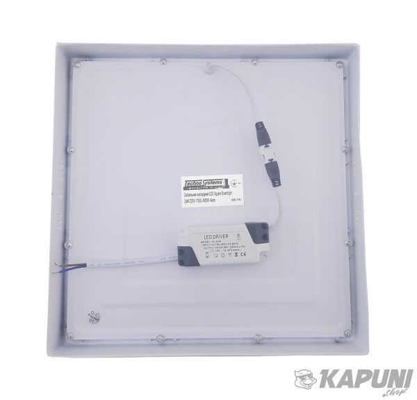 Світильник накладний LED Square Downlight 24W-230V-1700L-4000K Alum TNSy TNSy5000141 фото