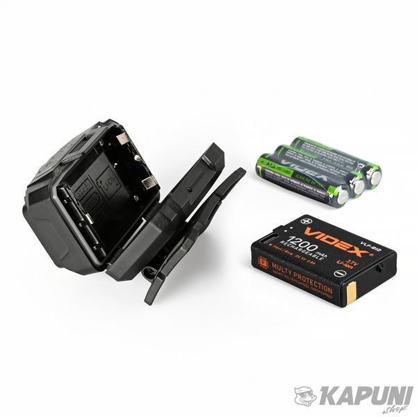 Налобний світлодіодний фонарик VIDEX 550Lm 5000K VLF-H075C 27298 фото