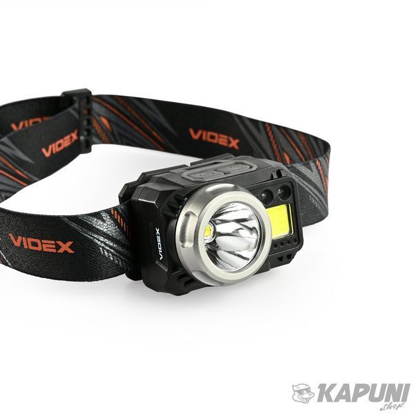 Налобний світлодіодний фонарик VIDEX 550Lm 5000K VLF-H075C 27298 фото