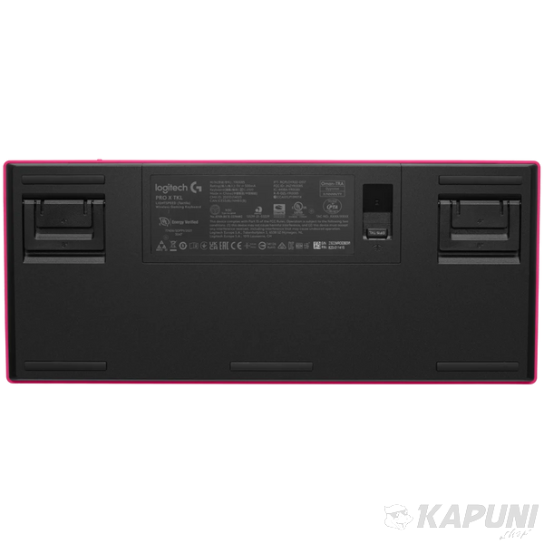 LOGITECH G PRO X TKL LIGHTSPEED Mechanical Gaming Keyboard - MAGENTA - US INT'l - TACTILE L920-012159 фото