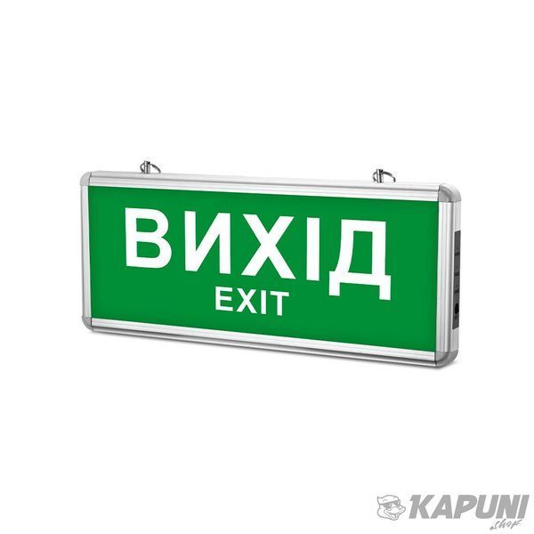 LED светильник аварийный ВИХІД односторонній TITANUM 230V, 0.8 W, Ni-Cd 1.2V, IP20 TL-EM101-S 27386 фото