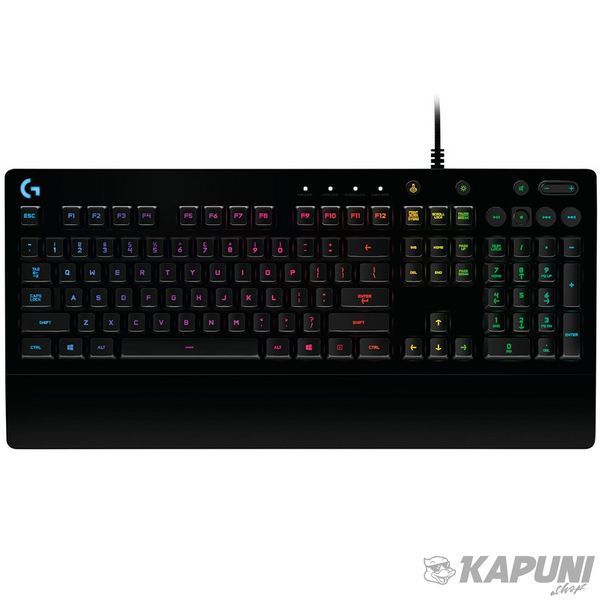 LOGITECH G213 Prodigy Corded RGB Gaming Keyboard - BLACK - RUS - USB L920-008092 фото