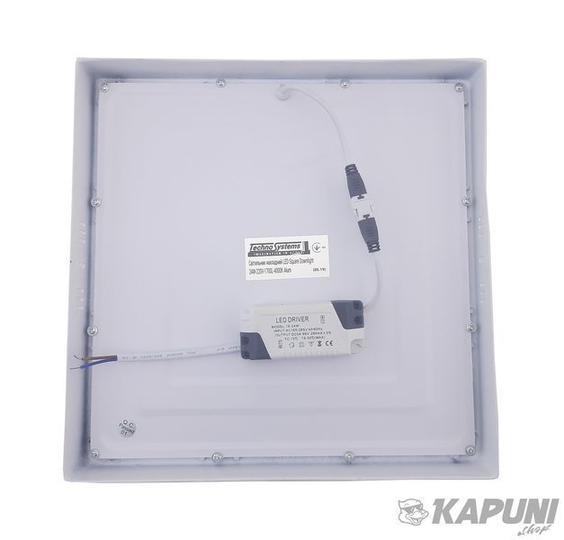 Світильник накладний LED Square Downlight 24W-230V-1700L-4000K Alum TNSy TNSy5000141 фото