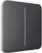 Выключатель Ajax LightSwitch 2-клавішний Graphite 30612_AJAX фото 1