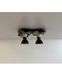 Точечный светильник Nowodvorski 8087 Eye tone II GU10 2x10W IP20 Black/Gold 8087 фото 4