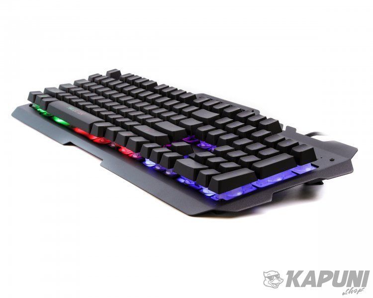 Ігрова дротова клавіатура, 19-keys Anti-Ghosting, метал, чорний Maxxter KBG-UML-01-UA KBG-UML-01-UA фото