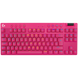 LOGITECH G PRO X TKL LIGHTSPEED Mechanical Gaming Keyboard - MAGENTA - US INT'l - TACTILE L920-012159 фото 5
