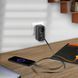 Мережевий адаптер VIDEX ONCORD с/с 1п 2.4A 2USB+USB-C Black VF-AD1G2U1C-B 27698 фото 7