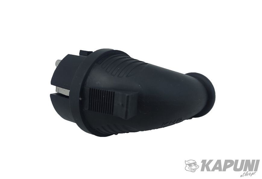 Вилка з боковим вводом з/к RUBBER IP44 TNSy TNSy5000073 фото