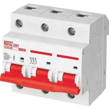 Автоматичний вимикач Horoz Electric SAFE 100А 3P С 114-002-3100-010 114-002-3100-010 фото