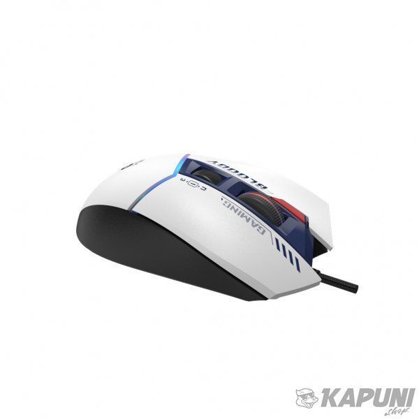 Игровая мышь Bloody, RGB, 20 000 CPI, Alpha20K, 50M нажатий, бело-черная W95 Ultra (Sports Navy) W95 Ultra (Sports Navy) фото