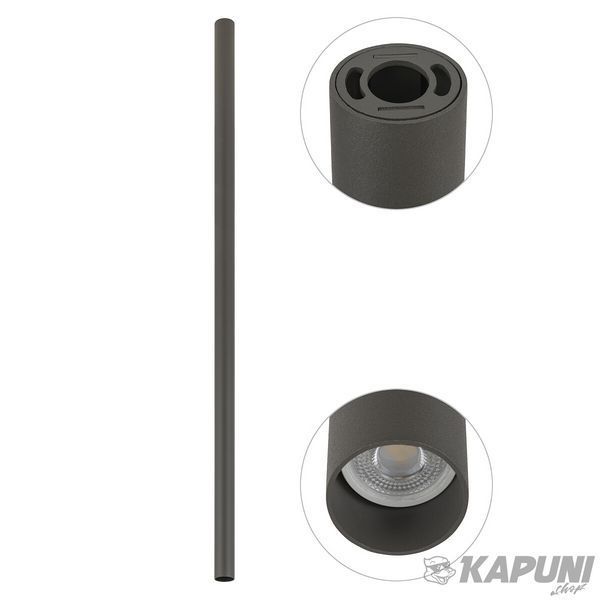 Точечный светильник Nowodvorski 10899 Fourty XL GU10 1x10W IP20 Umbra Gray 10899 фото