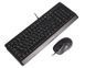 Комплект проводной Fstyler клавиатура+мышь, черный, USB A4Tech F1512 (Black) F1512 (Black) фото 4