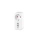 Мережевий адаптер VIDEX ONCORD с/с 1п 2.4A 2USB+USB-C White VF-AD1G2U1C-W 27697 фото 2