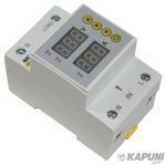 Реле РНс1/3-32м 1ф 32А 3мод. 120/300В контроль напряжения и тока TNSy TNSy5506343 фото