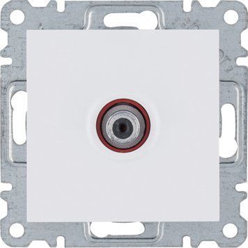 Sat розетка Hager Lumina белая WL3230 WL3233 фото