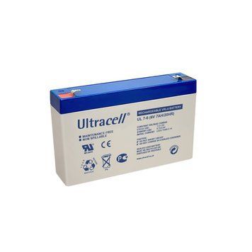 Ultracell Акумулятор AGM 6V 7Ah UL7-6 фото