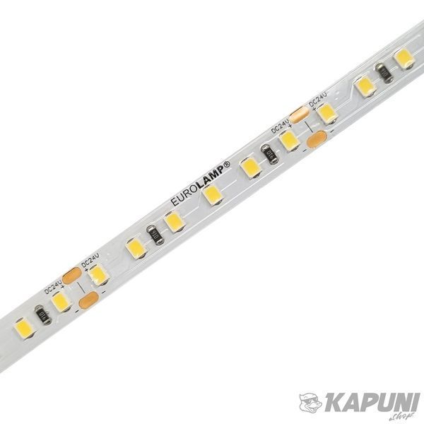 LED Стрічка SMD 120 діодів/м-5м-24V-6200K EUROLAMP LED/ROLL-5m/6200K(120) фото