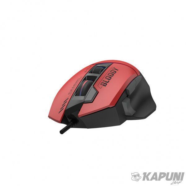 Ігрова миша Bloody, RGB, 20 000 CPI, Alpha20K, 50M натискань, червоно-чорна W95 Ultra (Sports Red) 985.44 фото