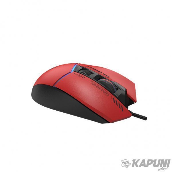 Ігрова миша Bloody, RGB, 20 000 CPI, Alpha20K, 50M натискань, червоно-чорна W95 Ultra (Sports Red) 985.44 фото
