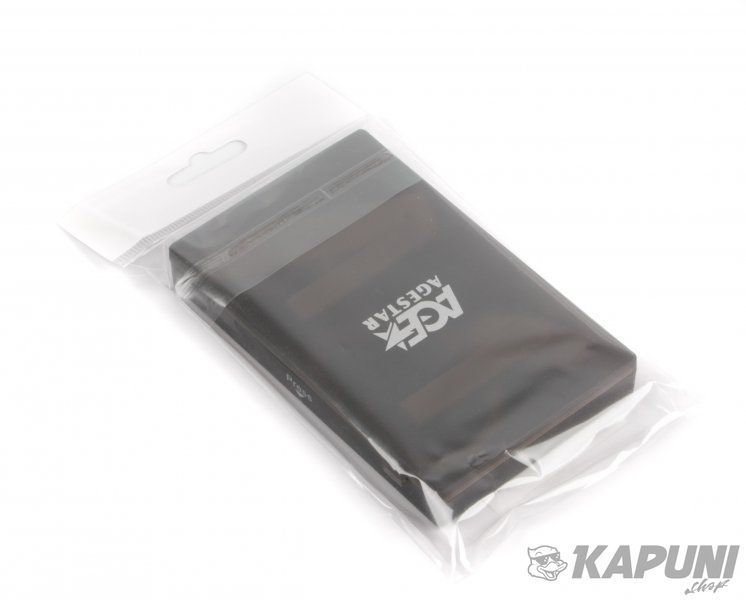 Зовнішня захисна кишеня 2.5", USB 2.0, чорний Agestar SUBCP1 (black) SUBCP1 (black) фото