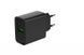 Сетевое зарядное устройство для Gembird 1 USB-A + 1 Type-C (PD20Вт + QC3.0 18Вт), черный TA-UC-PDQC20-01-BK TA-UC-PDQC20-01-BK фото 1