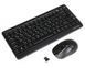Комплект беспроводной Fstyler клавиатура+мышь, черный, USB A4Tech FG1112 (Black) FG1112 (Black) фото 4