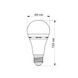 LED лампа аккумуляторная TITANUM A68 10W E27 4000K 220V TL-EMA68-10274 27383 фото 3