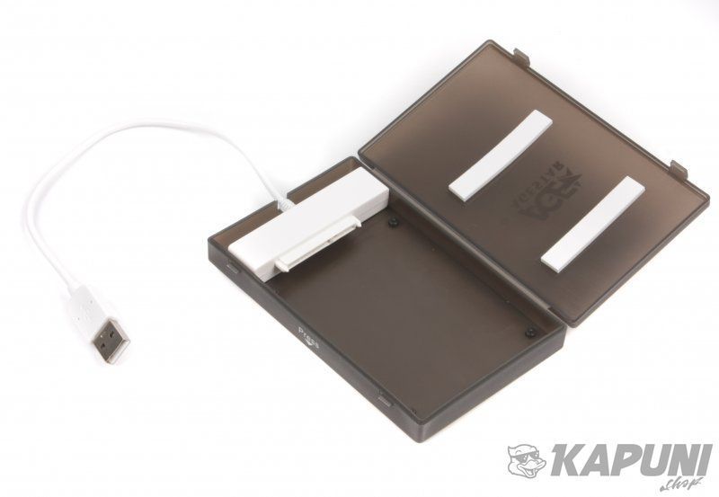 Зовнішня захисна кишеня 2.5", USB 2.0, чорний Agestar SUBCP1 (black) SUBCP1 (black) фото
