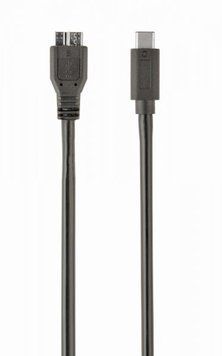 Кабель USB 3.0 Micro BM-папа/C-папа, 1 м, премиум, CCP-USB3-mBMCM-1M CCP-USB3-mBMCM-1M фото