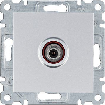 Sat розетка Hager Lumina серебряная WL3232 WL3233 фото