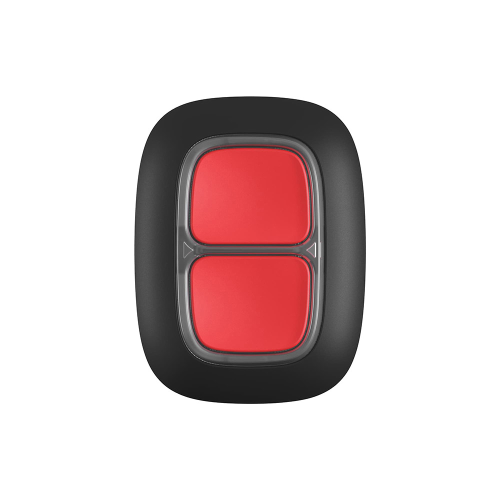 Беспроводная экстренная кнопка Ajax DoubleButton Black (38102.79.BL1)