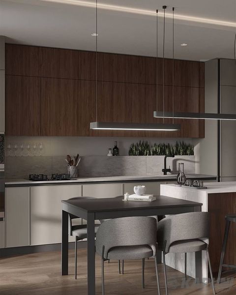 Подвесной светильник Nowodvorski 7535 Soft Led 90X6 Zwis 1x16W 3000K 2300Lm IP20 Graphite 7535 фото