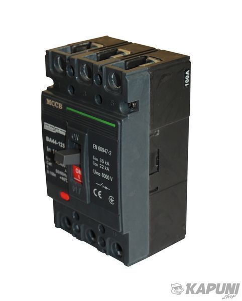 Автоматический выключатель TechnoSystems ВА44-125 3Р 100А 35кА TNSy5506728 TNSy5506728 фото