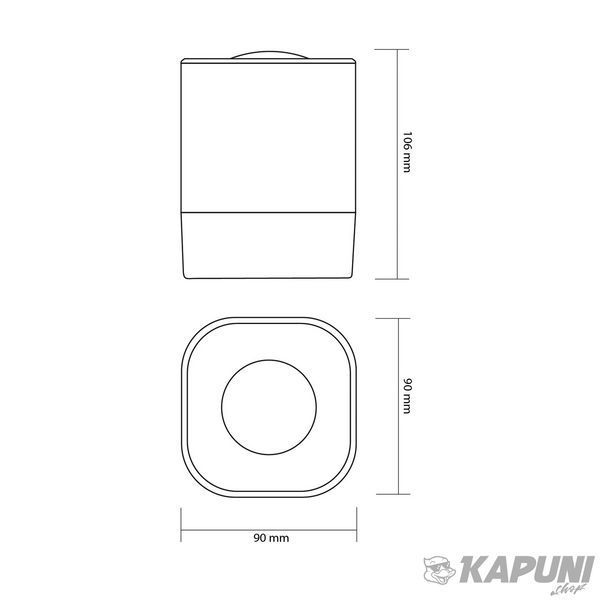 LED светильник аккумуляторный TITANUM, 4 W, 50 Lm, 4000K + RGB TLTF-016RW 29234 фото