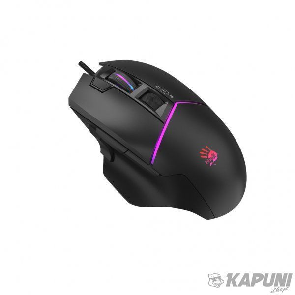 Игровая мышь Bloody, RGB, 20 000 CPI, Alpha20K, 50M нажатий, черная W95 Ultra (Stone Black) W95 Ultra (Stone Black) фото