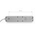 Мережевий удлинитель VIDEX ONCORD с/с 3п 3м (3x1.5мм) 2.4А 2USB+USB-C с кнопкою White VF-PD33G2U1C-W 27693 фото 7