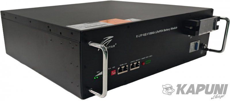 Акумуляторна батарея Ritar літієва 48 В 100 Aгод, LiFePo4 R-LFP48V100Ah R-LFP48V100Ah фото
