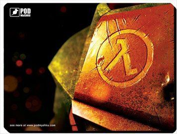 Коврик игровой HALF LIFE (260 х 195 мм) Podmyshku GAME HALF LIFE S фото