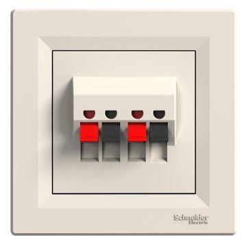 Аудіорозетка Schneider Electric Asfora кремова EPH5700123 EPH5700123 фото