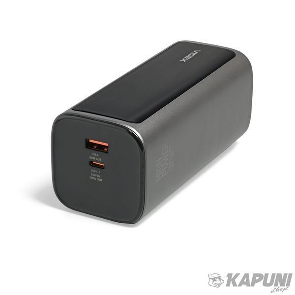 Повербанк 20000mAh VIDEX VPB-350 130W PD100W +Display VPB-350-G 28607 фото