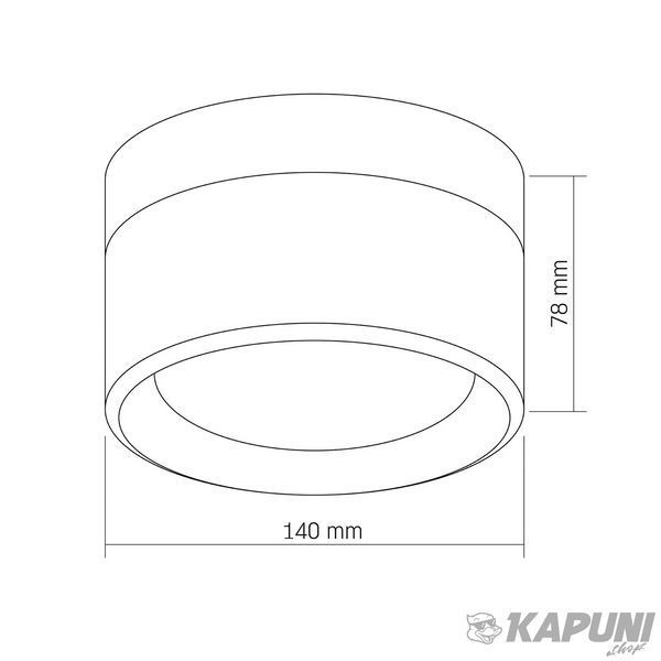 LED світильник IP65 круглий VIDEX BHD01 9W 2800-4000-6000K White VL-BHD01-09CWW 28727 фото