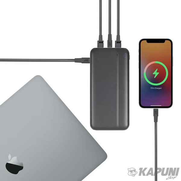 Портативний зарядний пристрій RIVACASE RIVAPOWER VA2031 10000 mA (Black) 360.78 фото