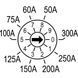 Трансформатор струму вихід 4-20 мА FRER MAC032 50-300 А 32&times;10 MAC032PROG42 MAC032PROG42 фото 2