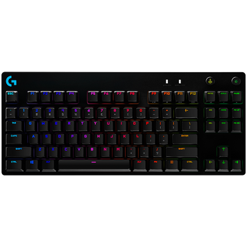 LOGITECH G PRO X TKL LIGHTSPEED Gaming Keyboard - BLACK - US INT'L - 2.4GHZ/BT - EMEA28-935 - TACTILE L920-012136 фото