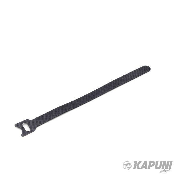Крепежный хомут-липучка Cablexpert 210 x 12 мм, черный, 100 шт. в пакете VT-210x12 VT-210x12 фото