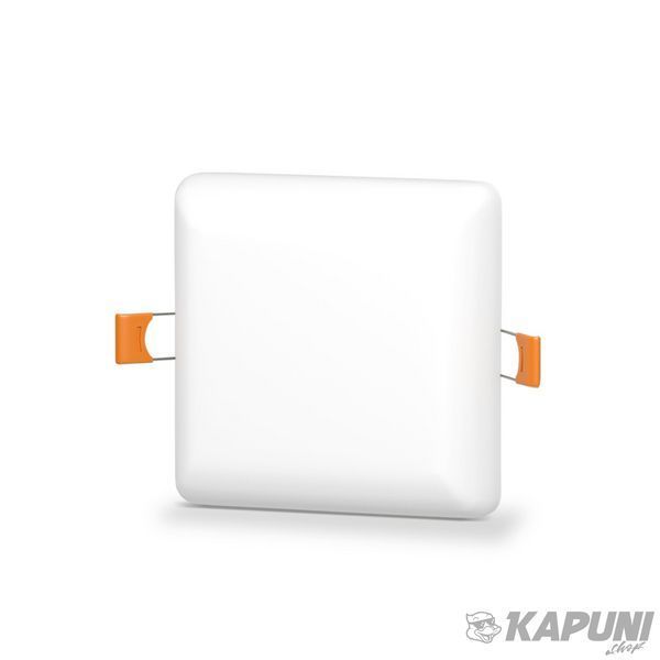 LED светильник безрамковий квадратний VIDEX 9W 4000K 220V VLE-DLFS-094 28810 фото