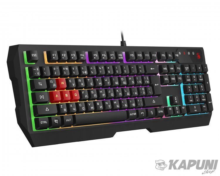 Клавіатура ігрова B135N Bloody, USB Bloody B135N Bloody (Black) B135N Bloody (Black) фото